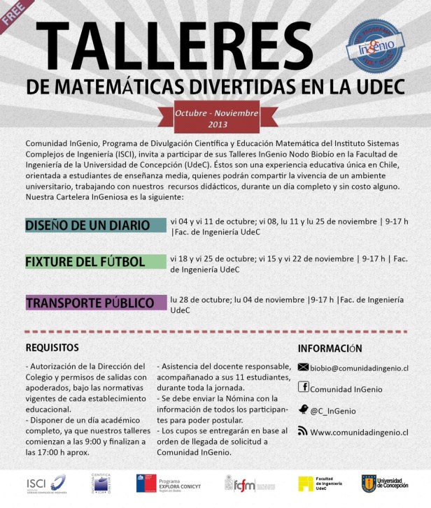 TALLERES INGENIO UDEC (OCT-NOV)